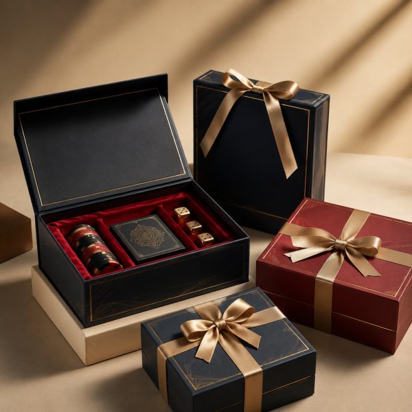Elegant Custom Gift Box Packaging for Wholesale Export