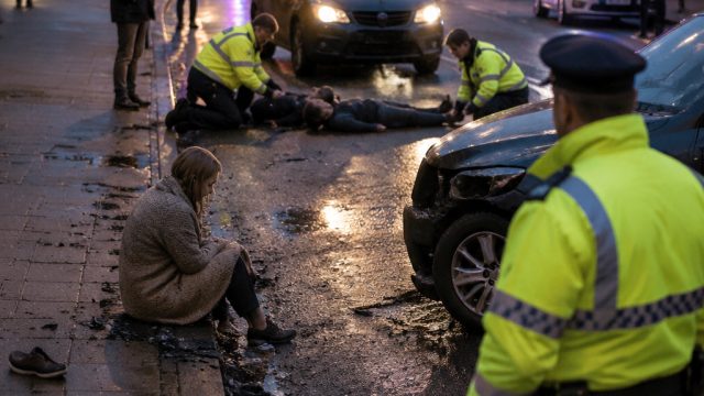 Yarmouth Evening Incident: Pedestrians Hit by Vehicle